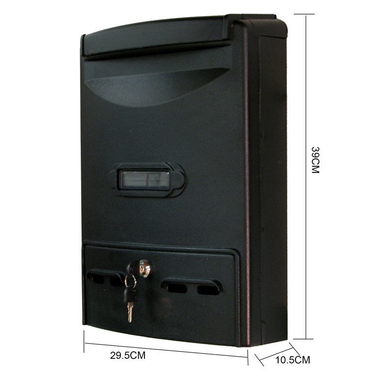 Fine Art Lighting Vault Locking Wall Mounted Mailbox & Reviews Wayfair